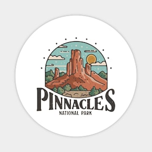 Pinnacles National Park Travel Sticker Magnet